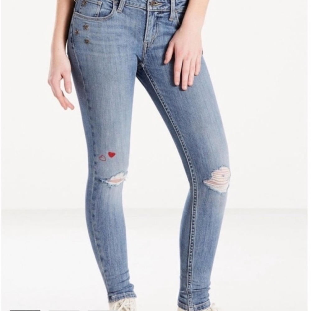 Levi’s 535 super skinny jeans 27